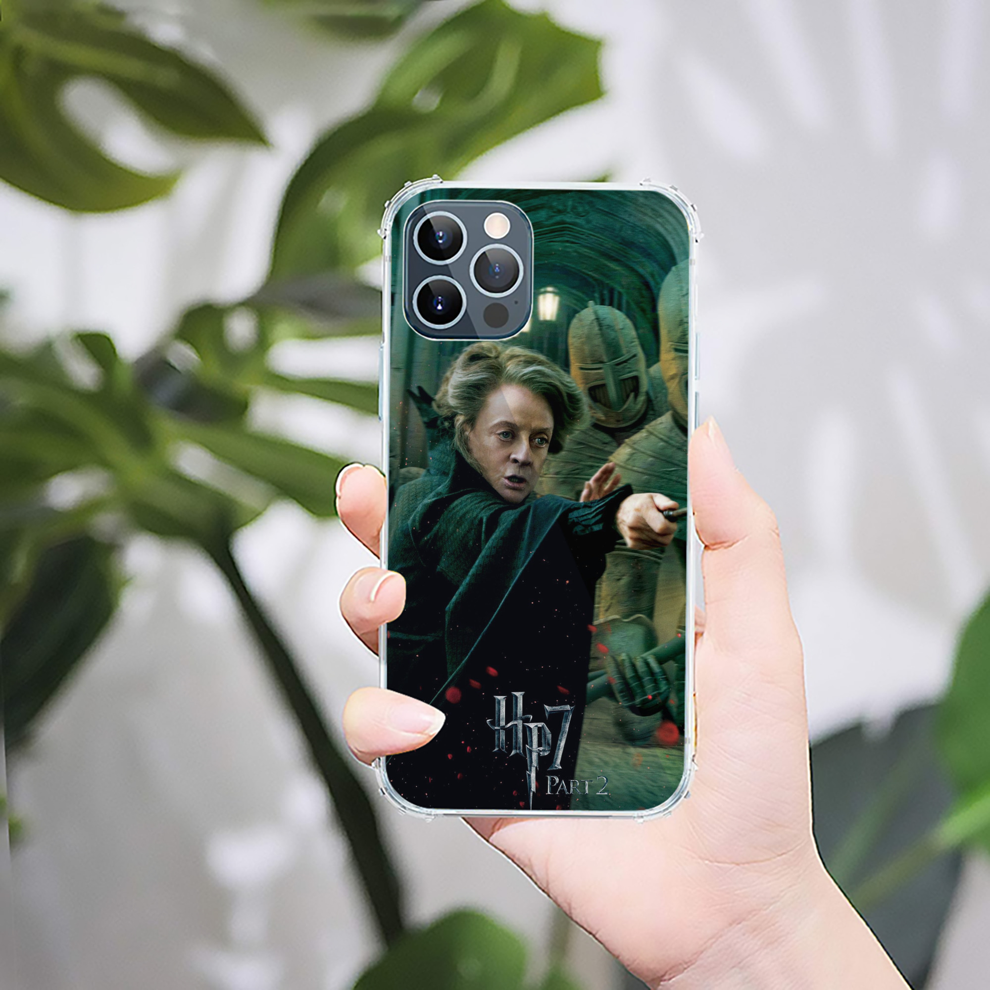 （画像用） Harry Potter ハリー・ポッターシリーズ 【iPhone 12シリーズ対応】透明スマホケース（クリアソフトケース）
